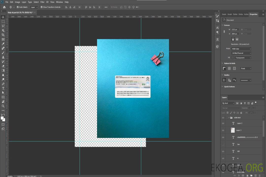 Photo de la carte de permis de séjour en Slovénie template Photo de la carte de permis de séjour en Slovénie template